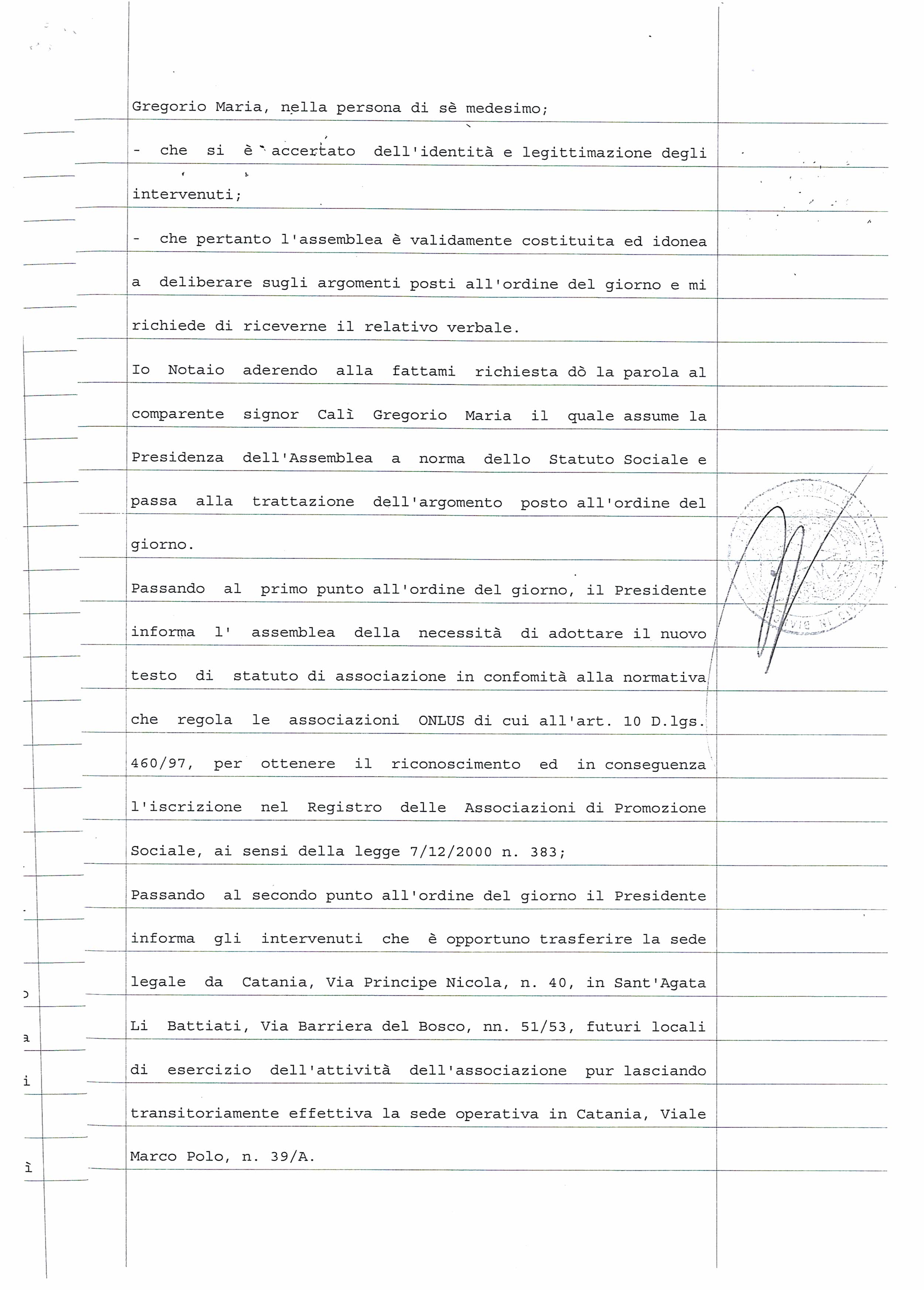 lo statuto