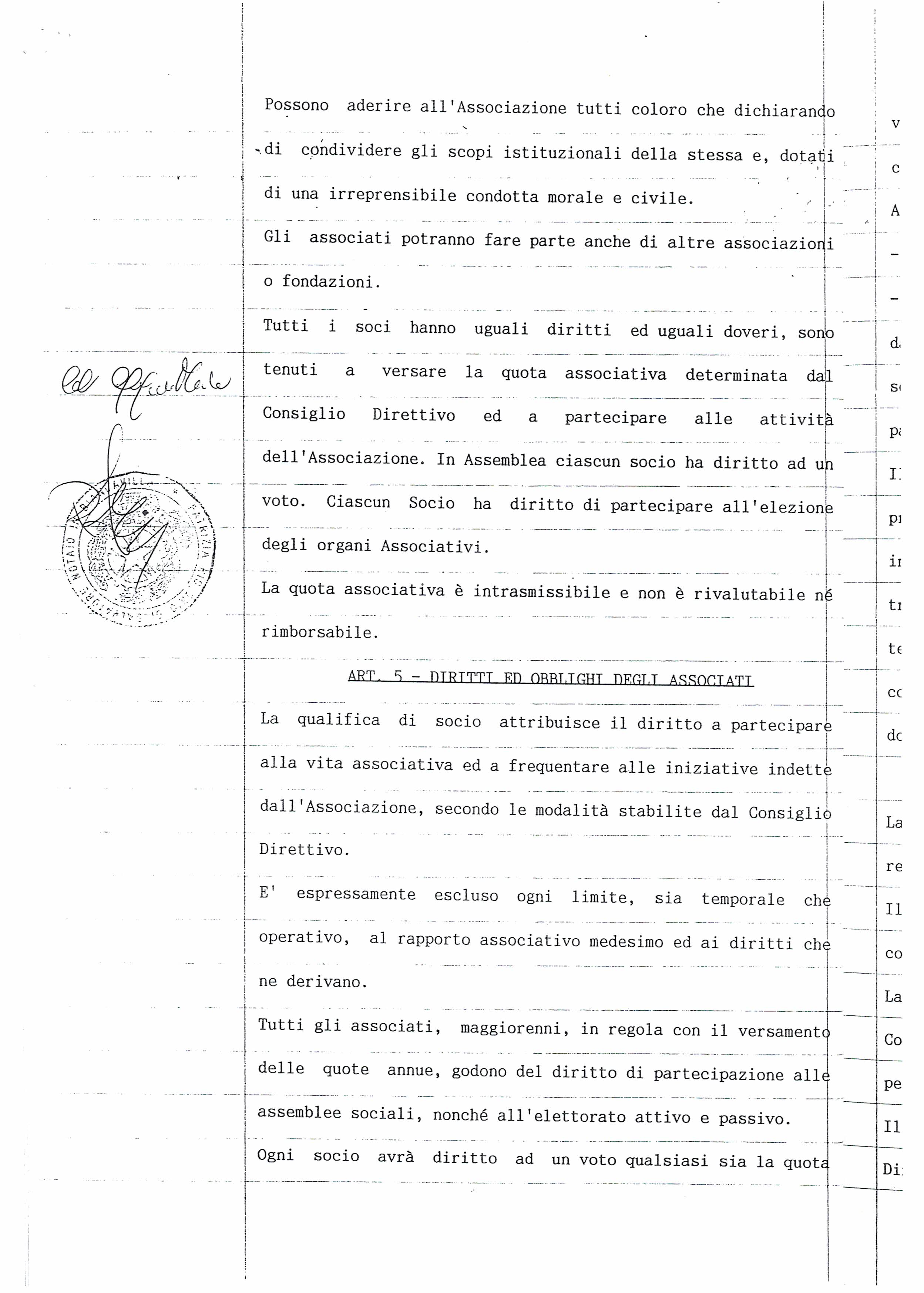 lo statuto