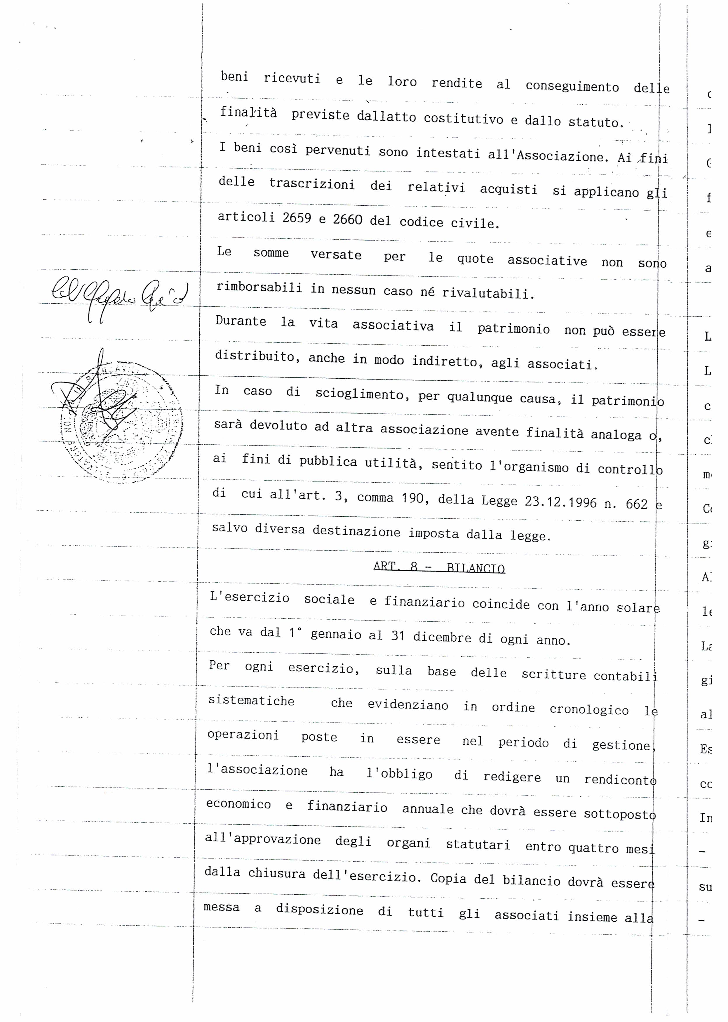 lo statuto