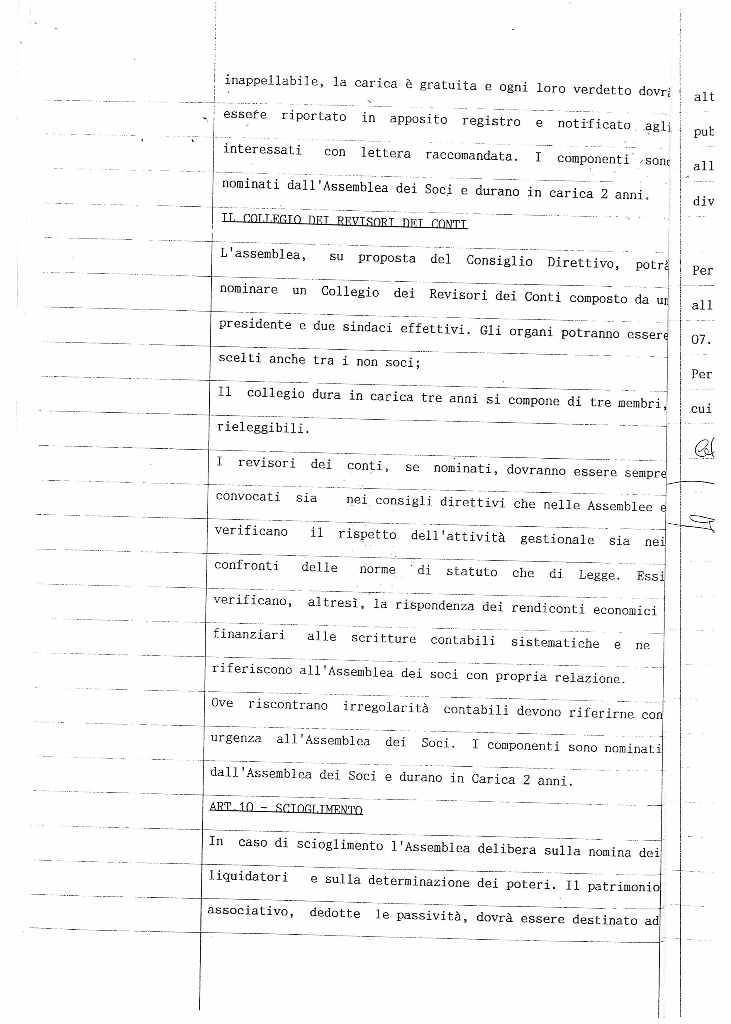 lo statuto