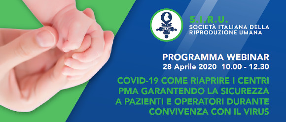 S.I.R.U. PROGRAMMA WEBINAR 28 Aprile 2020 10.00 - 12.30