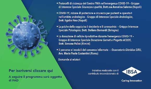 S.I.R.U. PROGRAMMA WEBINAR 28 Aprile 2020 10.00 - 12.30